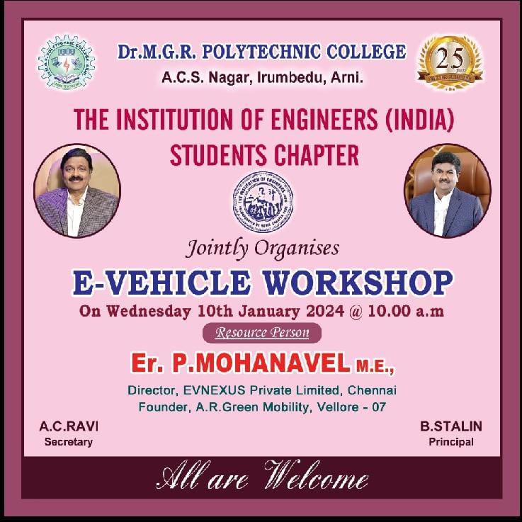 E- Vehicle workshop 